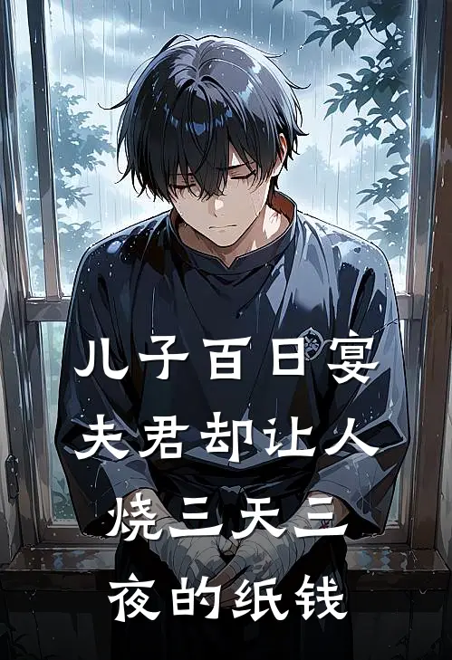 儿子百日宴，夫君却让人烧三天三夜的纸钱