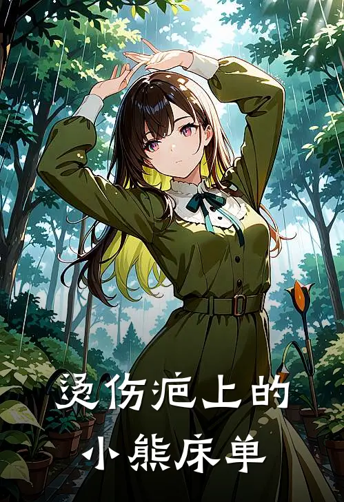 烫伤疤上的小熊床单