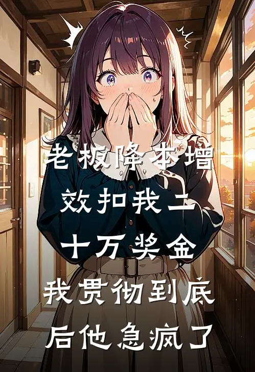 老板降本增效扣我二十万奖金，我贯彻到底后他急疯了