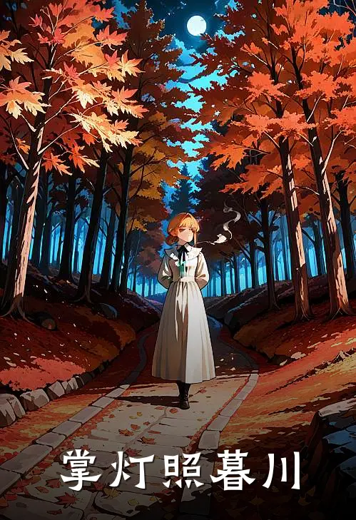 掌灯照暮川