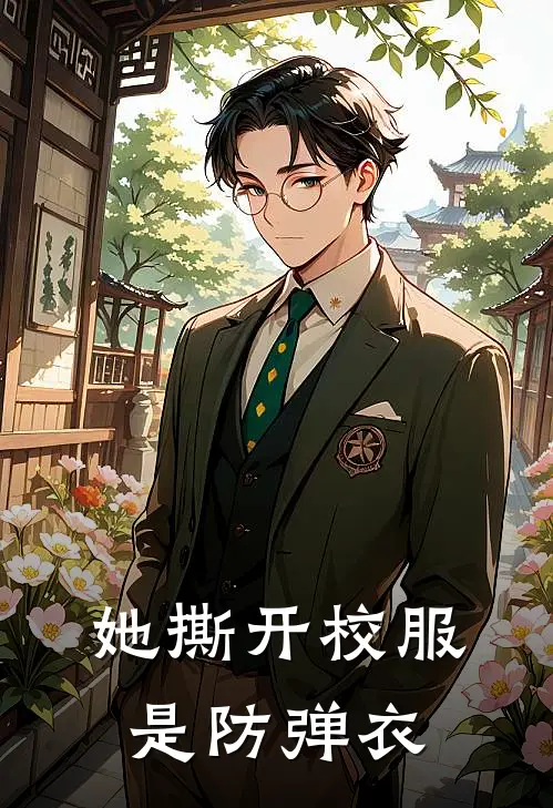 她撕开校服是防弹衣