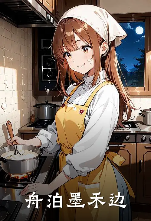 舟泊墨禾边
