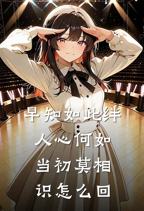 早知如此绊人心 何如当初莫相识怎么回