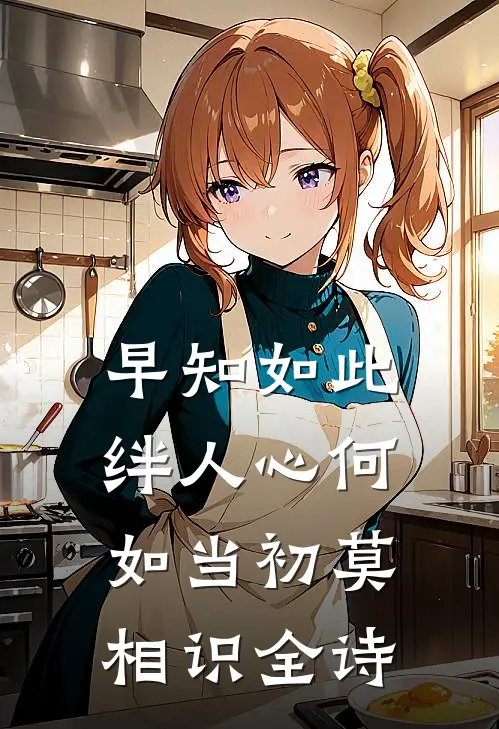 早知如此绊人心 何如当初莫相识全诗