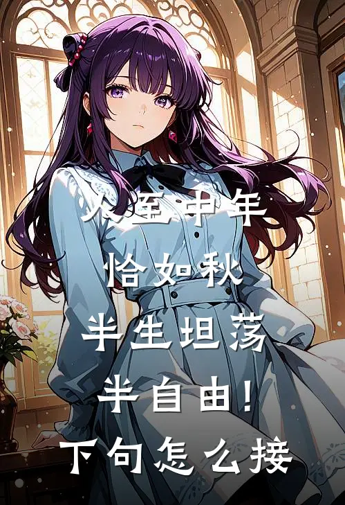 人至中年恰如秋,半生坦荡半自由!下句怎么接