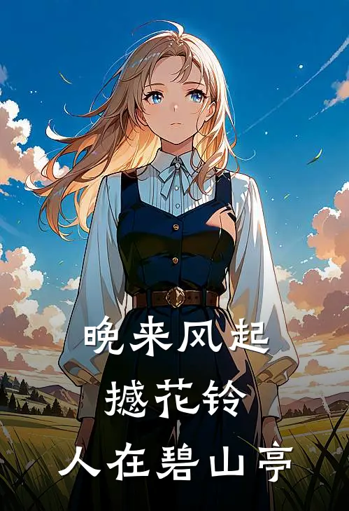 晚来风起撼花铃,人在碧山亭