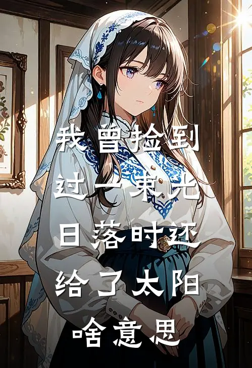 我曾捡到过一束光,日落时还给了太阳啥意思