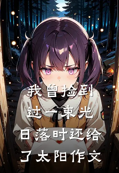 我曾捡到过一束光,日落时还给了太阳作文